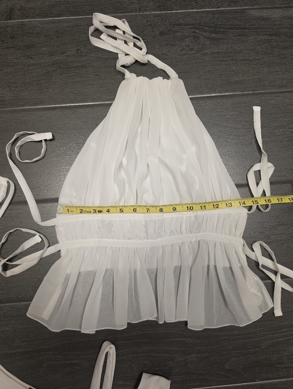 SHEIN 3 TOP BUNDLE White • Office to Night Out • Bachelorette & Bride Approved!! - Picture 10 of 14